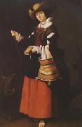 Francisco de Zurbaran St Margaret (mk08) oil painting on canvas